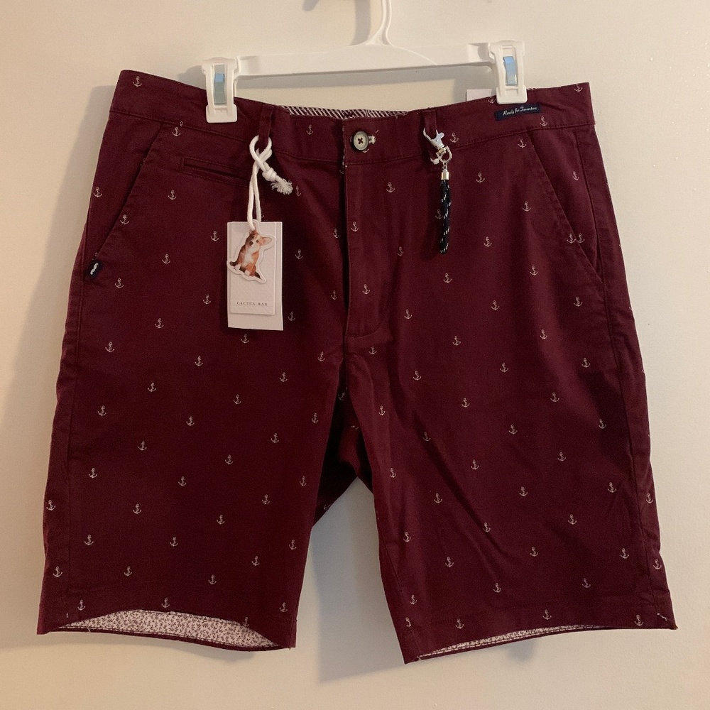 Cactus Man Anchor Shorts - 34"